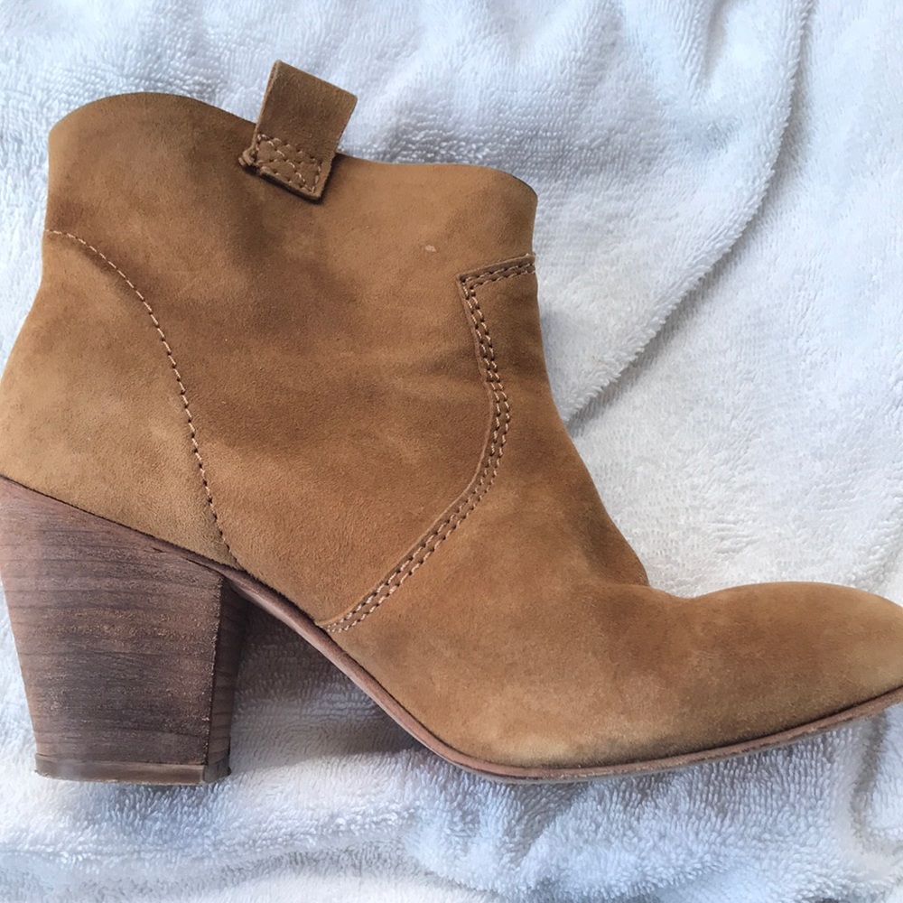 Boden suede ankle booties. Made with real leather